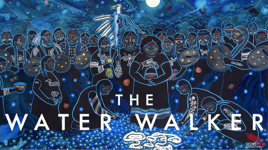 Water Walkers event poster